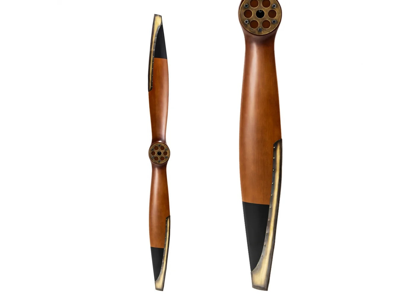 Vintage Flight Black Propeller 186cm