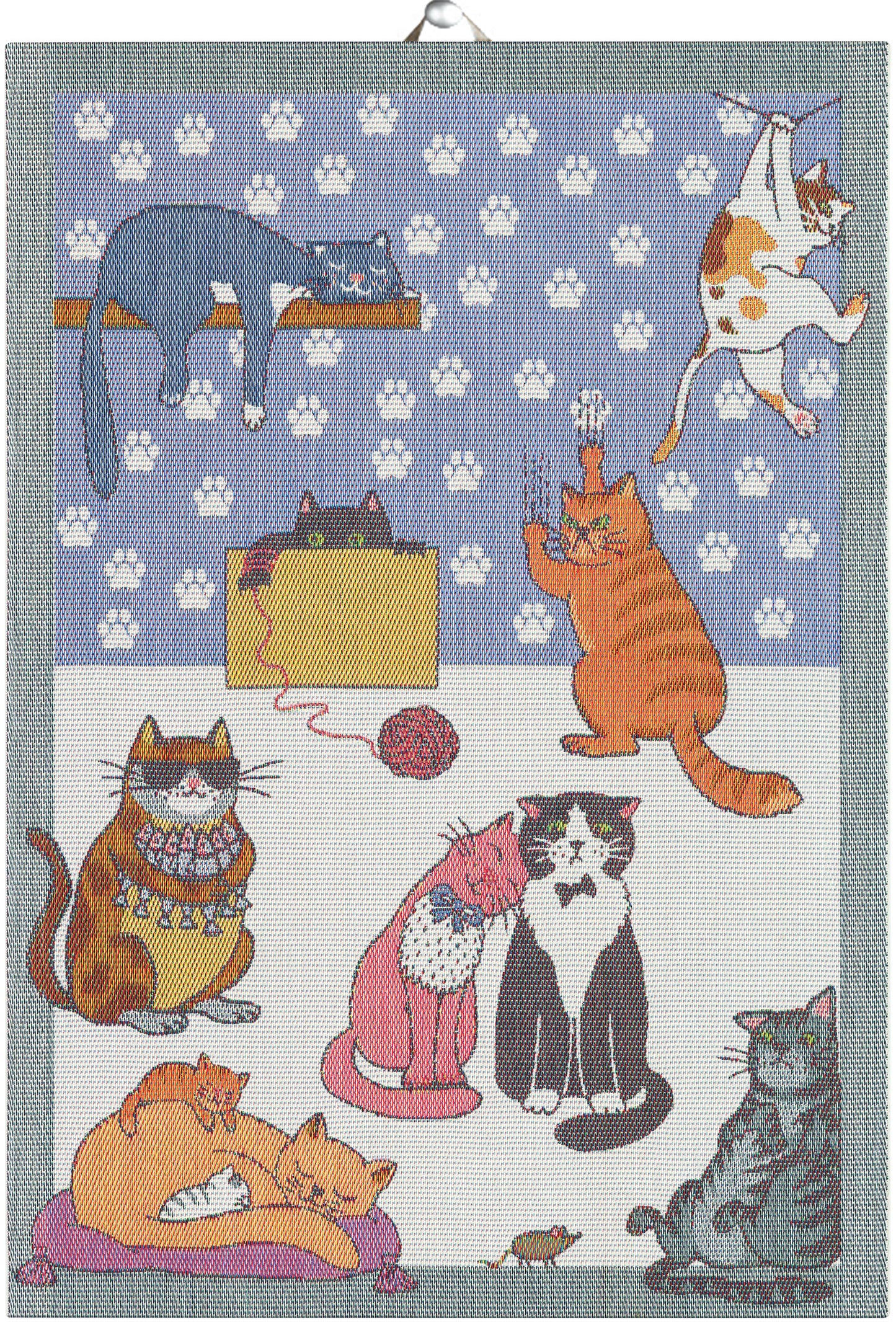 Cats fun Kökshandduk