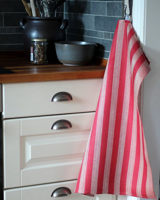 Julglöd kökshandduk