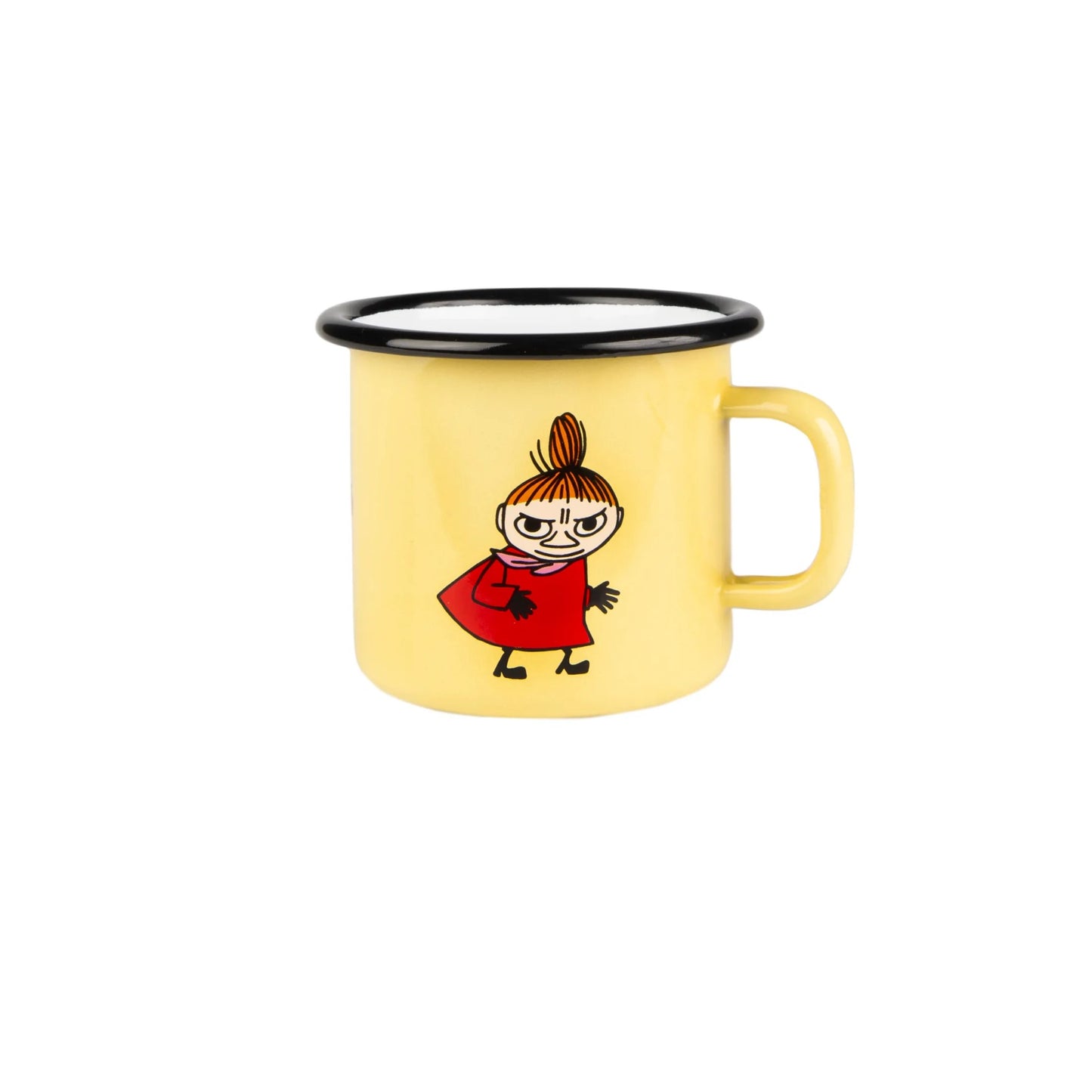 Mumin Emaljmugg Lilla my retro gul 25 cl
