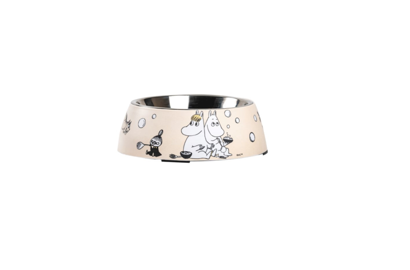 Mumin för djur skål medium beige
